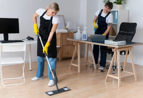 Nettoyage de bureau professionnel à la Chapelle-Hermier